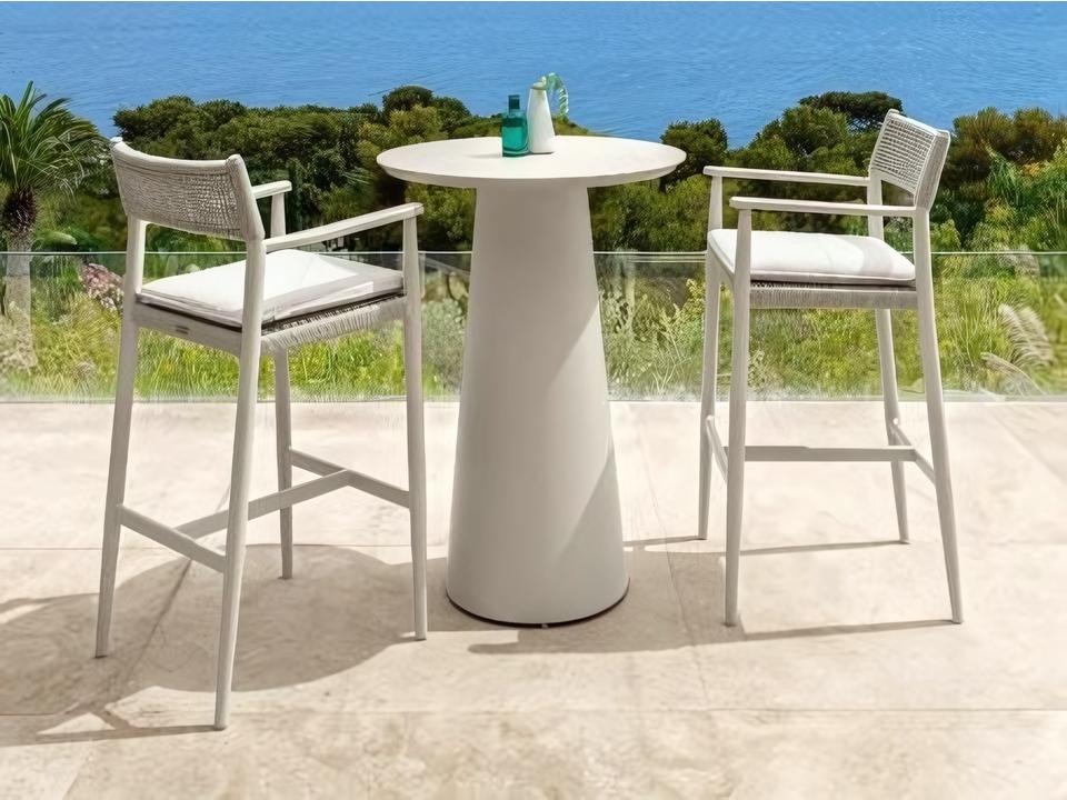 Dolcevita Aluminum Dining Set