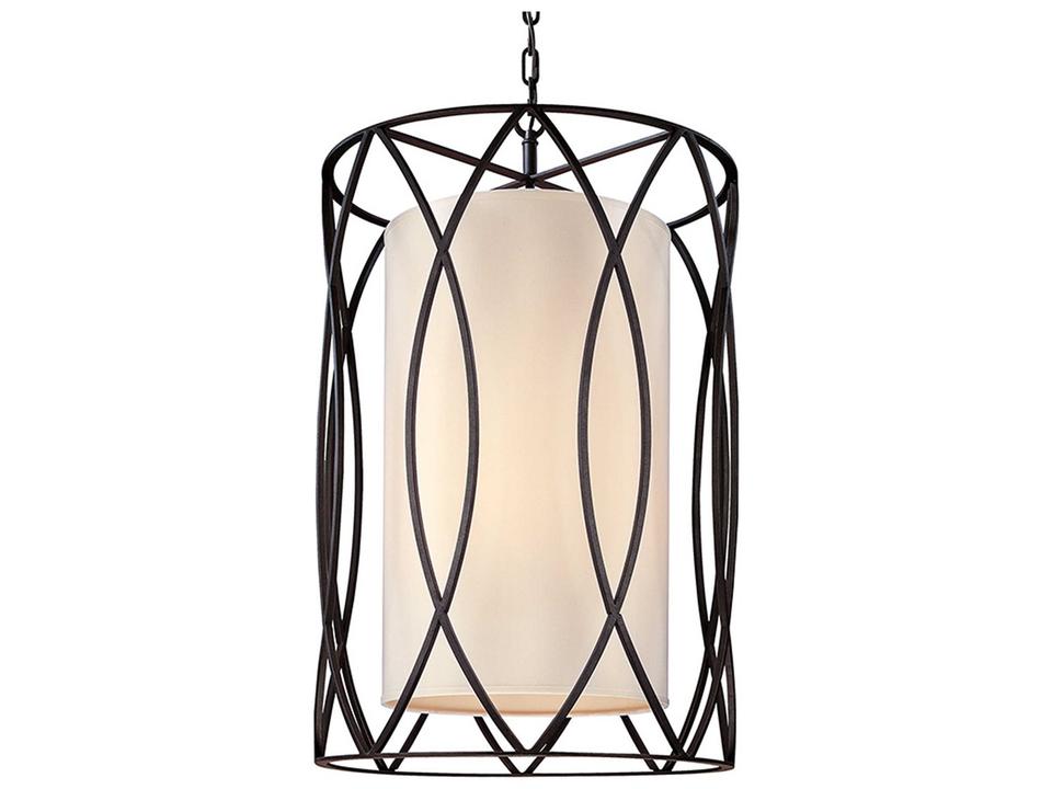 Sausalito 8-Light Cylinder Pendant Light in Deep Bronze