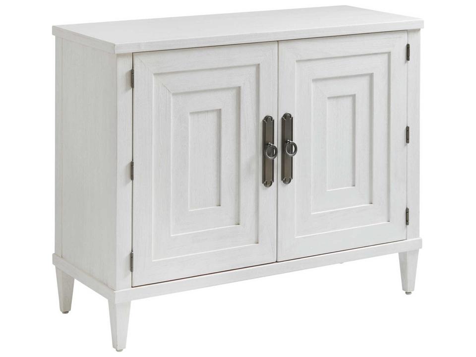 Ocean Breeze Surfside Hall Chest in Shell White