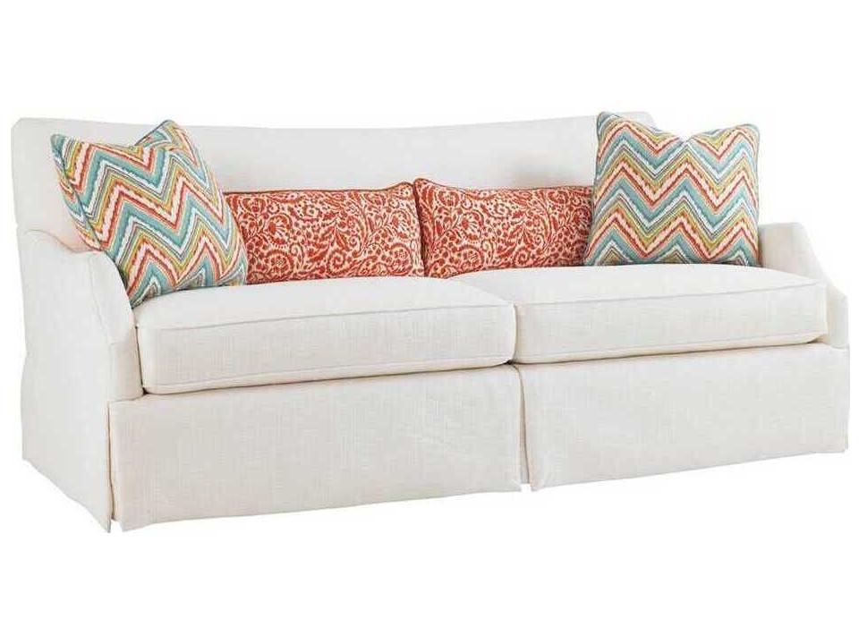 Ivory Key Crystal Caves 3-Seat Sofa