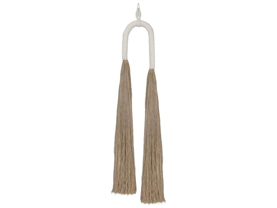 Pasha Natural Cotton Jute Tassel Wall Decor