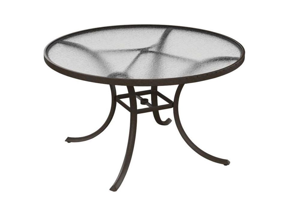 48 inch round patio table with umbrella hole VICLLAX 47.2" for 6, All Weather Metal Outdoor Dining Table Adjustable Hole, Walnut Wood-Like Tabletop : Patio, Lawn & Garden Inner Frame Material PHI VILLA 37" Outdoor Steel