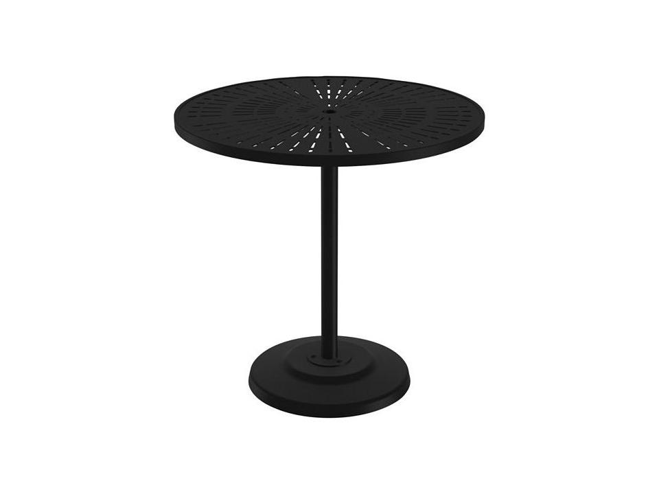 bar table patio umbrella MF Studio 36"H Outdoor Counter Height Pub with Hole, Pa summitlivin Propane Tank Holder Outdoor Patio Dining Bar Height