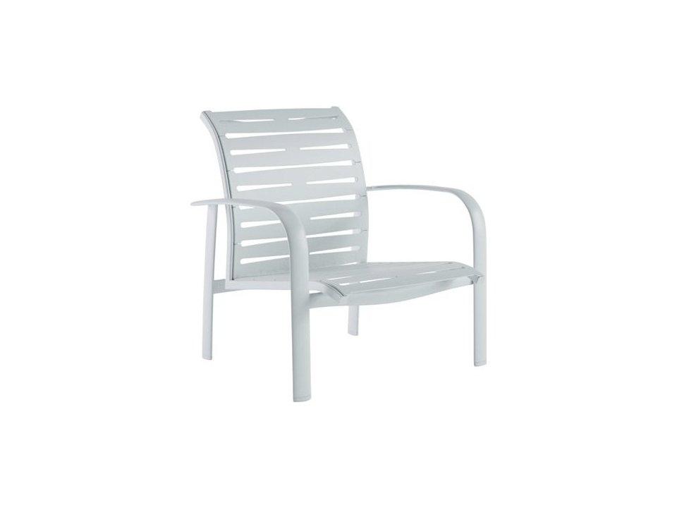 Laguna Beach EZ Span Ribbon Aluminum Stackable Spa Outdoor Patio Lounge Chair