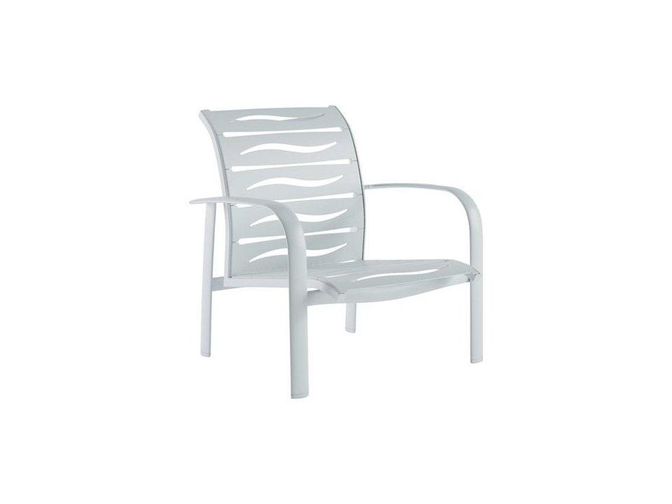 Laguna Beach EZ Span Wave Aluminum Stackable Patio Lounge Chair