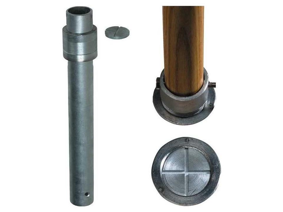 in ground patio umbrella sleeve Metal Base for in-Ground Installation Black Are you worried about not being able to buy a sturdy and space Tropitone GP20 Flush Mount Gopher