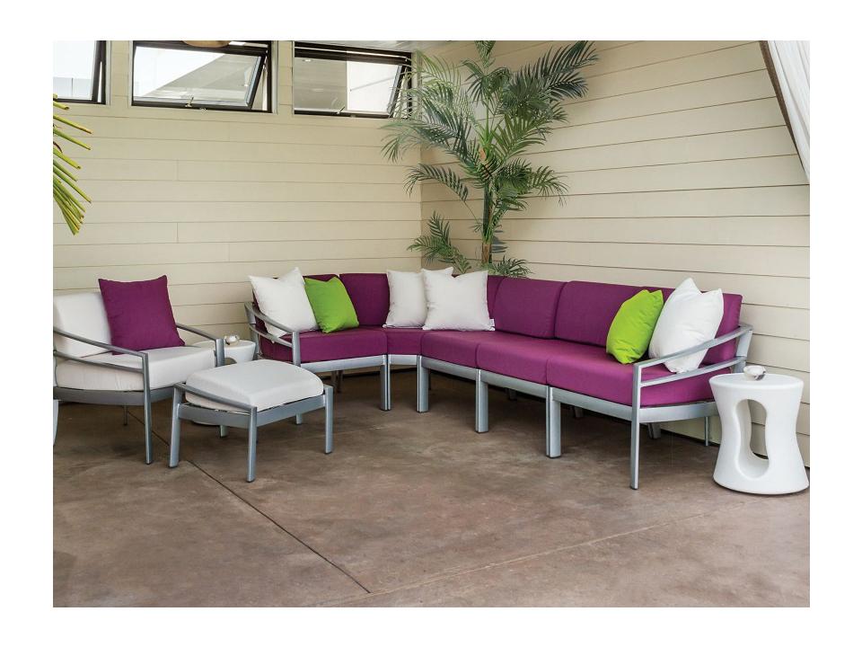 Kor Cushion Aluminum Patio Lounge Set