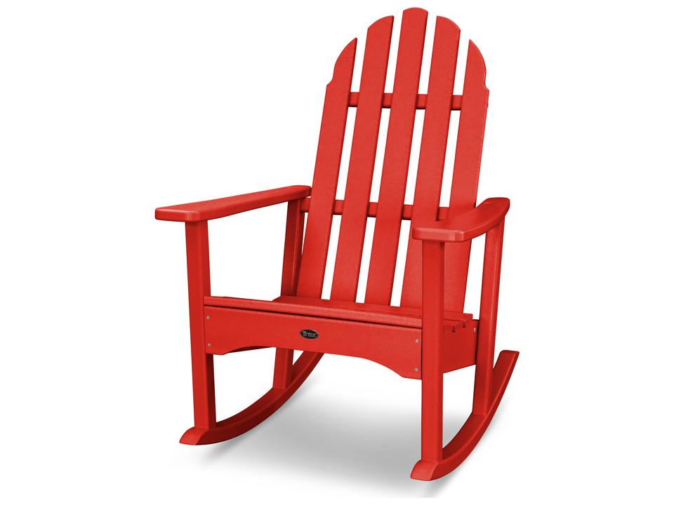 Outdoor Furniture Cape Cod Recycled Plastic Adirondack Rocking Chair