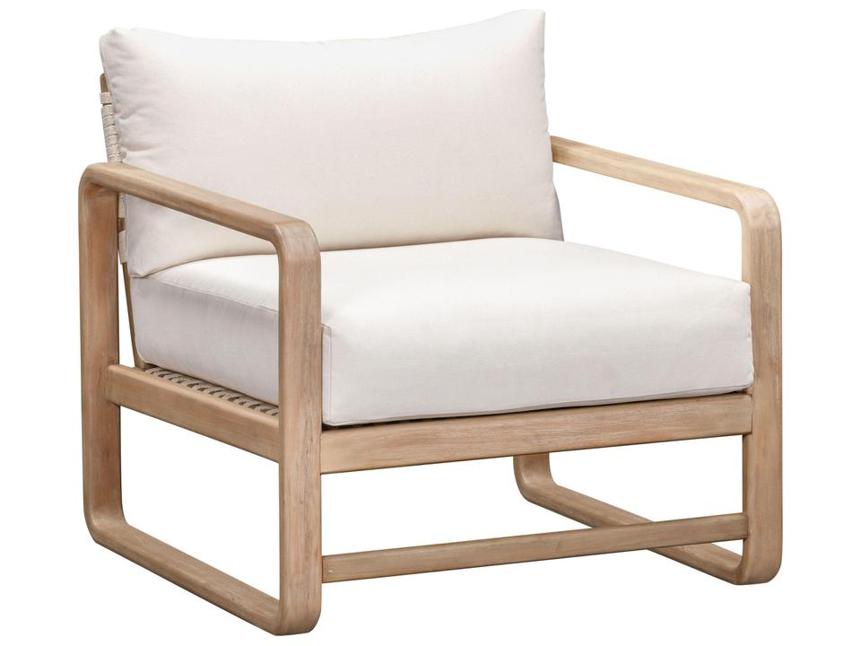 Palata Cream Performance Fabric Accent Chair