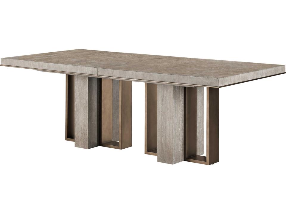 Erinn V Del Monte Rectangle Dining Table in Weathered Oak