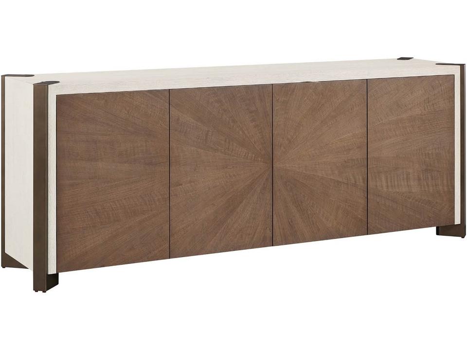 Modern Oak Wood Accent Chest