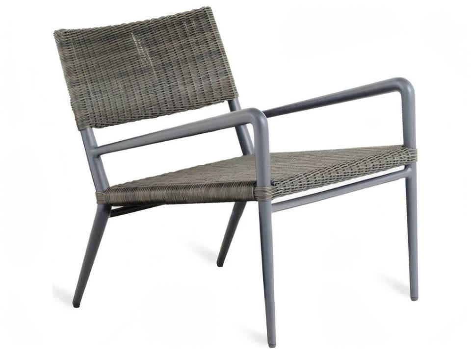 Unopiù Experience Outdoor Stackable Armchair with WaProLace Fiber Seat