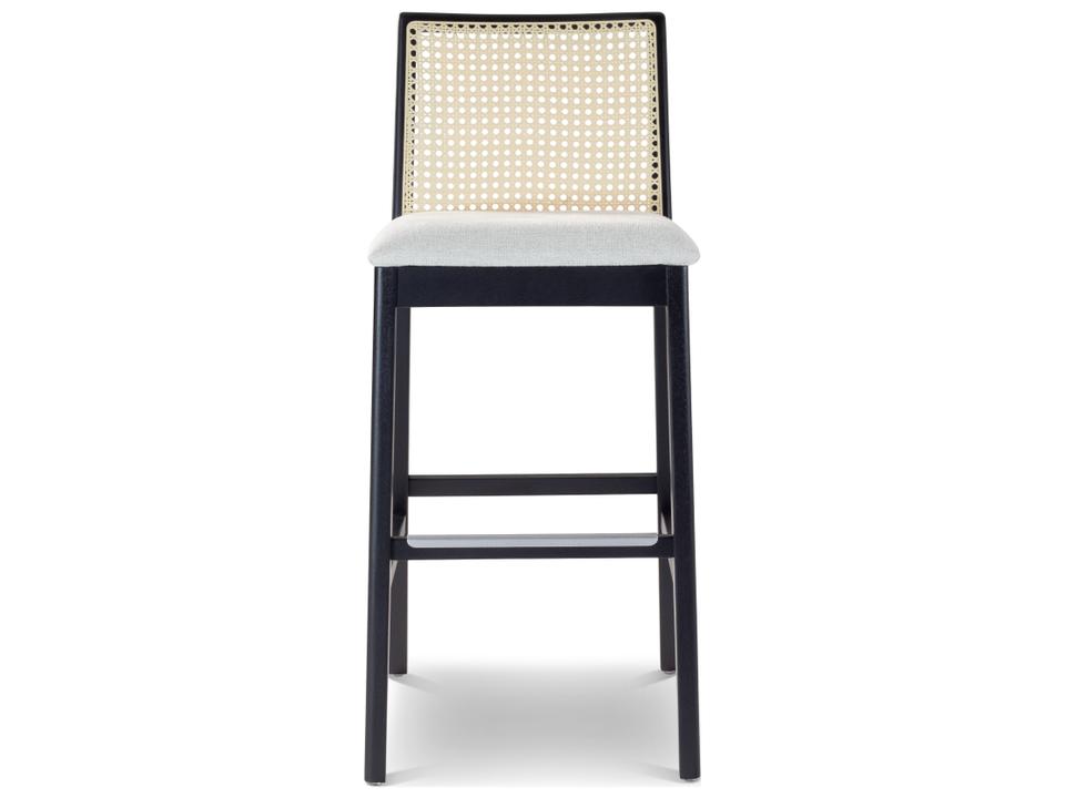 Modern Brazilian Upholstered Bar Stool