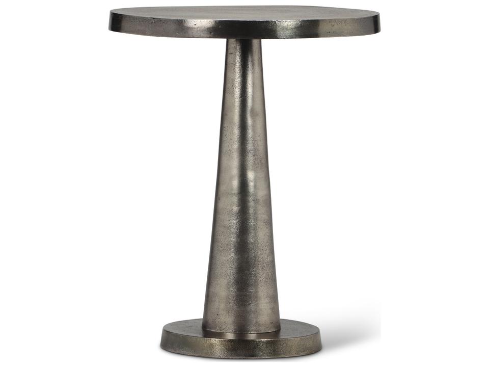 Clark End Table Elements Collection Reclaimed Aluminum