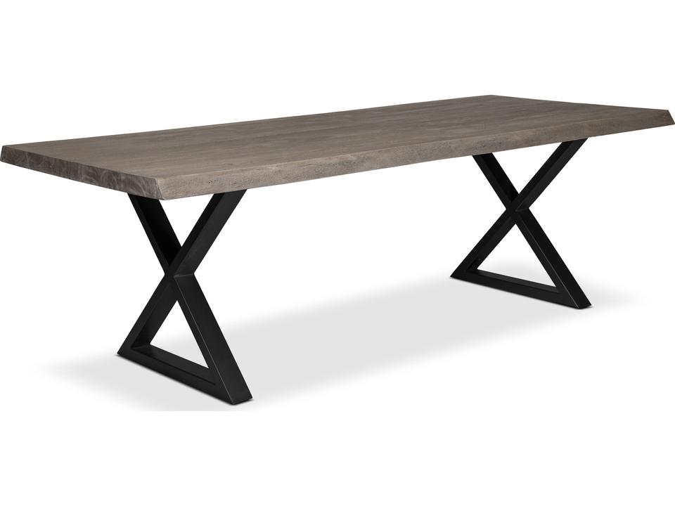Brooks 92-inch Dining Table Solid Acacia Wood Live Edge