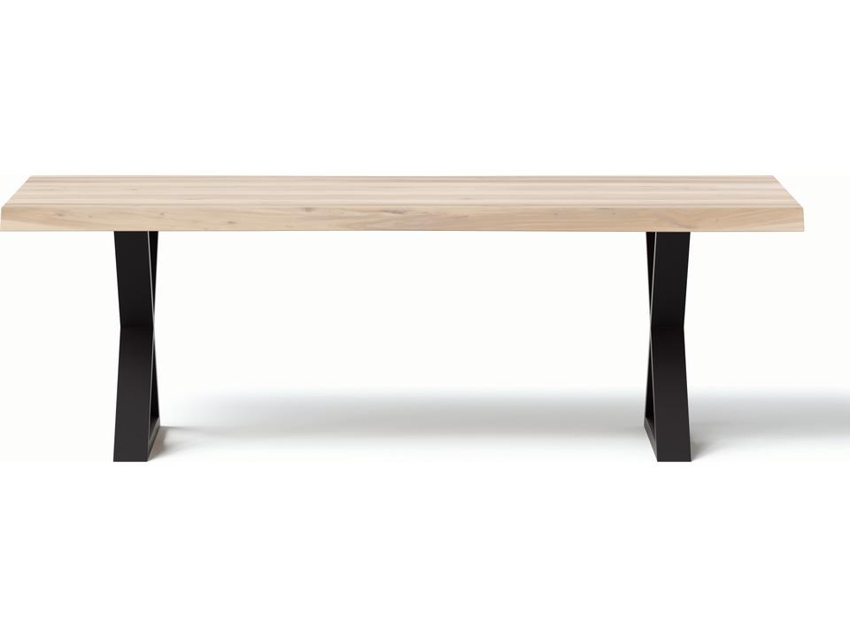 Brooks Rectangular Dining Table 92-Inch Whitewash