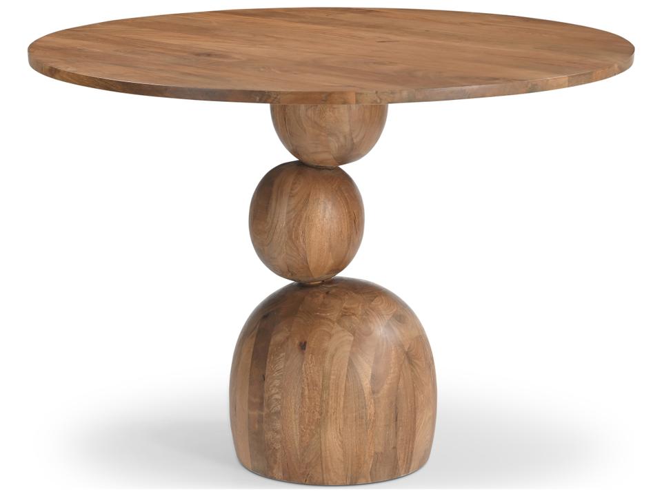 Naturals Round Wood Natural Dining Table