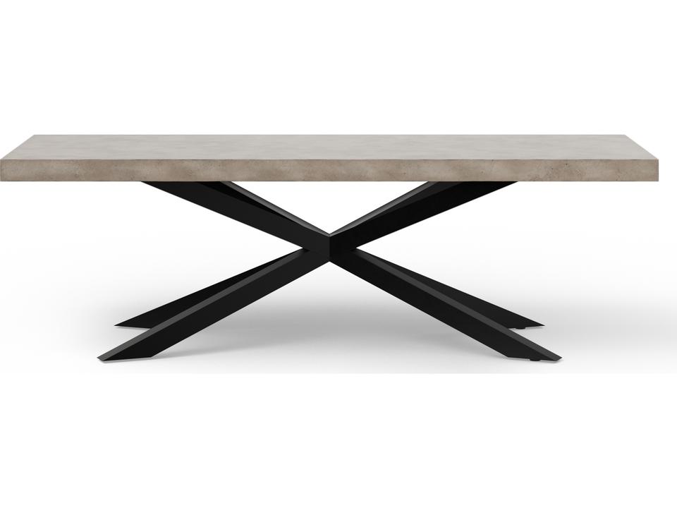Hunter Mixx Dining Table Rectangular Concrete