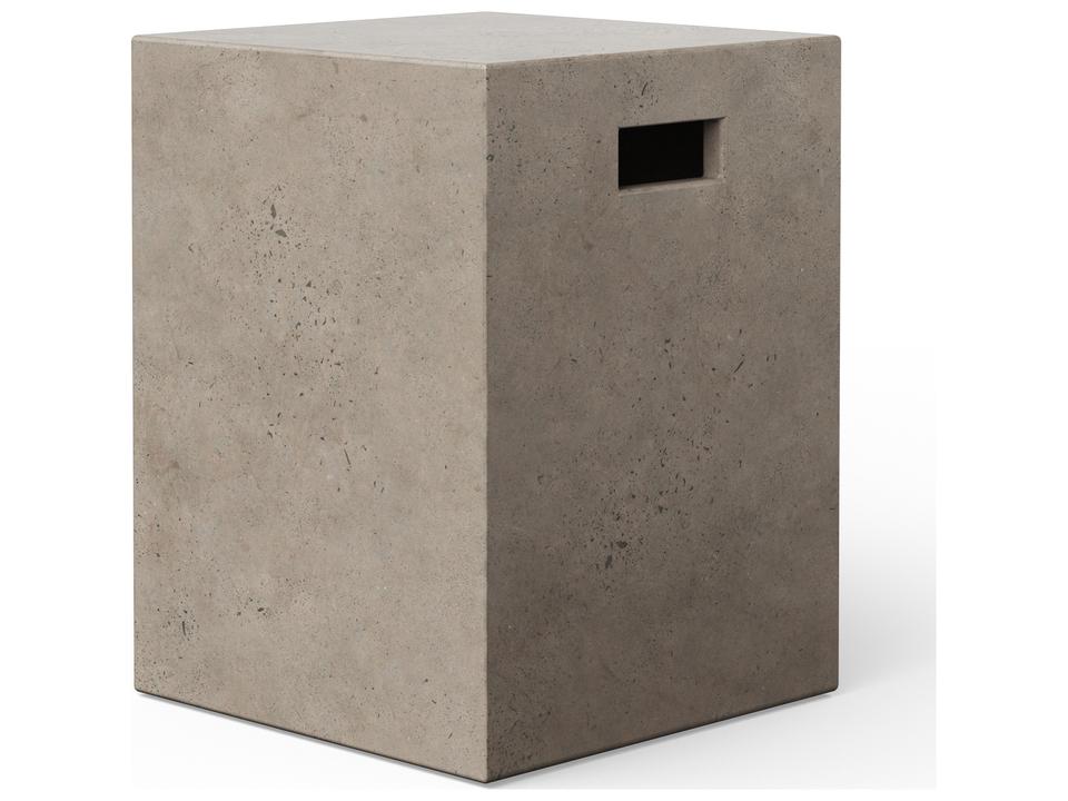 Una Stool Mixx Collection Concrete Accent Table