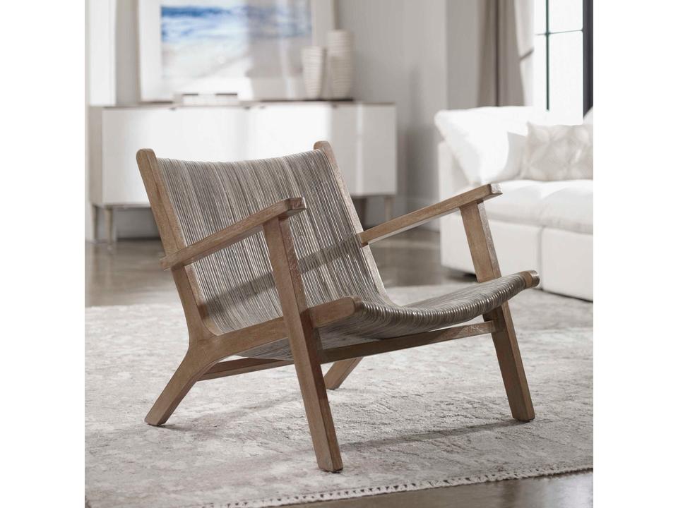 Aegea Gray Accent Chair