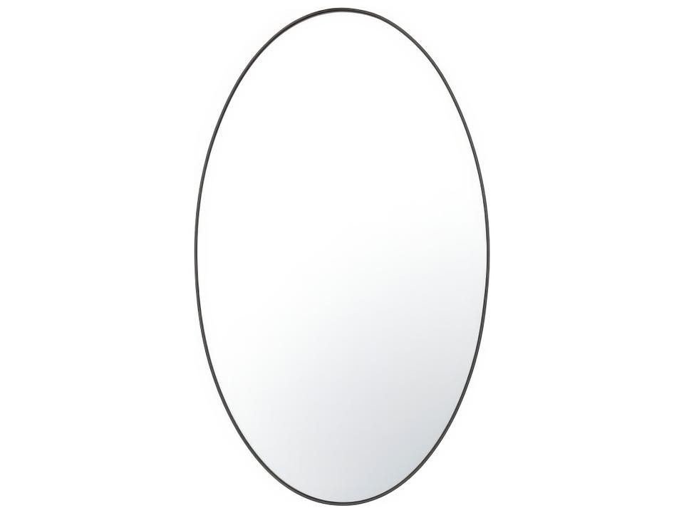 Tablet Oval Wall Mirror 24"W x 40"H Bronze