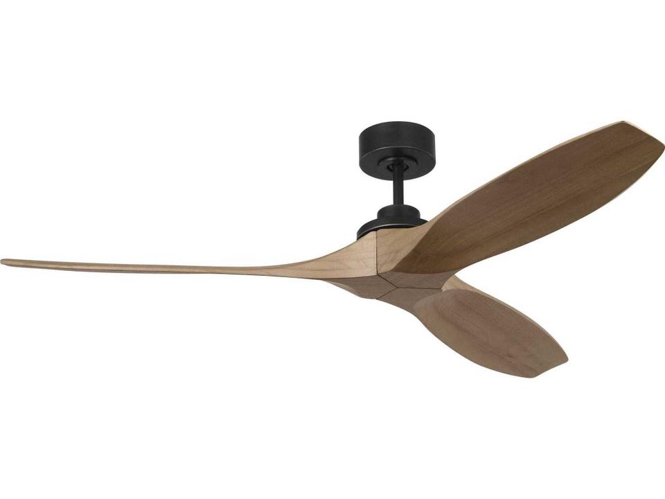 Collins 60 Inch Smart Ceiling Fan in Midnight Black