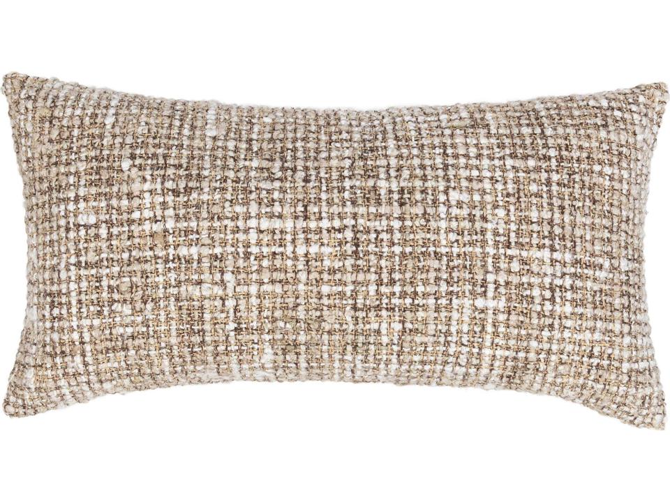 VC Porter Natural Ivory 14x26 Throw Pillow Pair