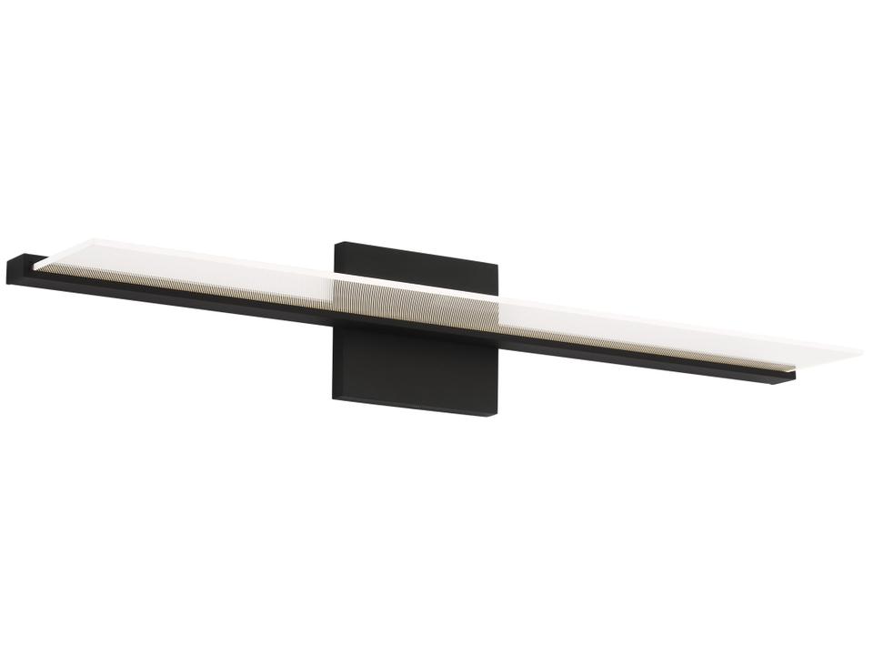 Span 24-Inch LED Bath Sconce in Nightshade Black