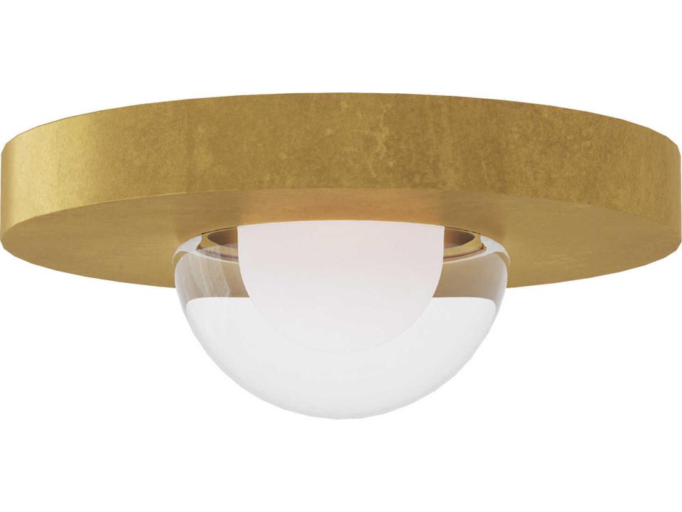 Ebell LED Flush Mount in Dark Bronze