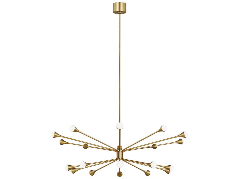 Lody 20-Light Chandelier Mid-Century Modern LED