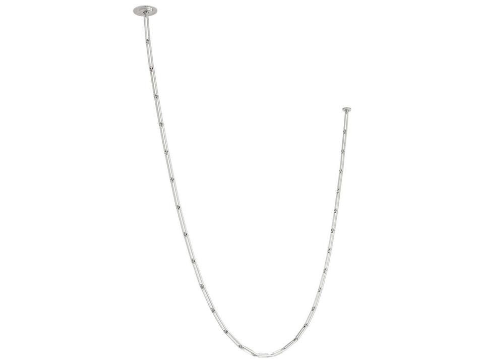 Catena 3-Light Polished Nickel Linear Chandelier