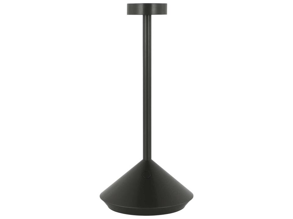 Moneta 1-Light Rechargeable Outdoor Table Lamp in Bronze