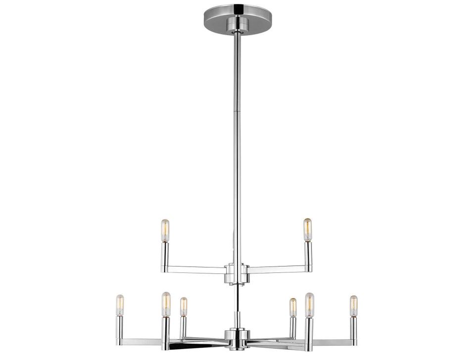 9-Light Fullton Chandelier in Chrome