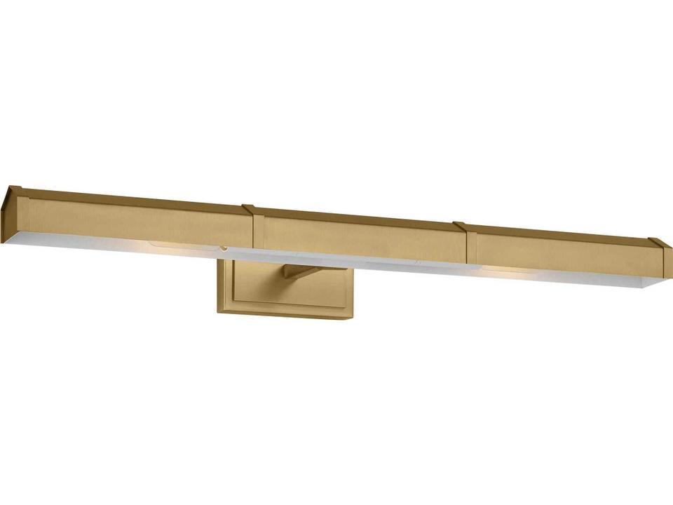 2-Light Granby Picture Light in Burnished Brass