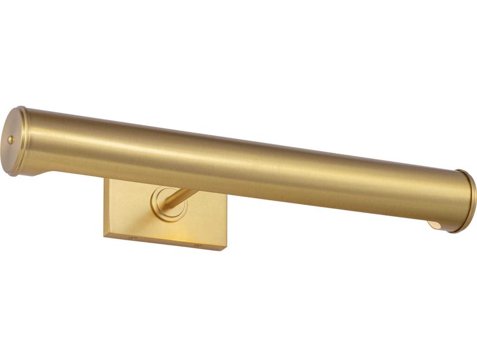 Azer 2-Light 18-Inch Picture Light in Burnished Brass