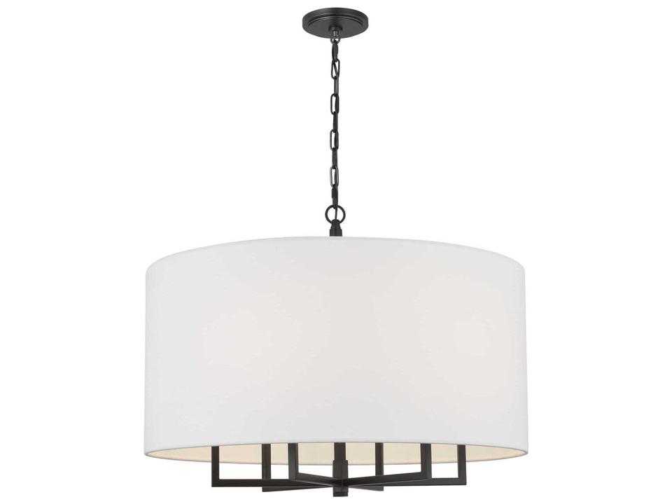 Danica 6-Light Chandelier in Aged Iron