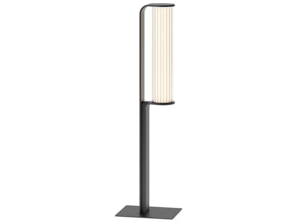 Class 1-Light Outdoor Path Light in Black by Sebastian Herkner with Borosilicate Glass Shade