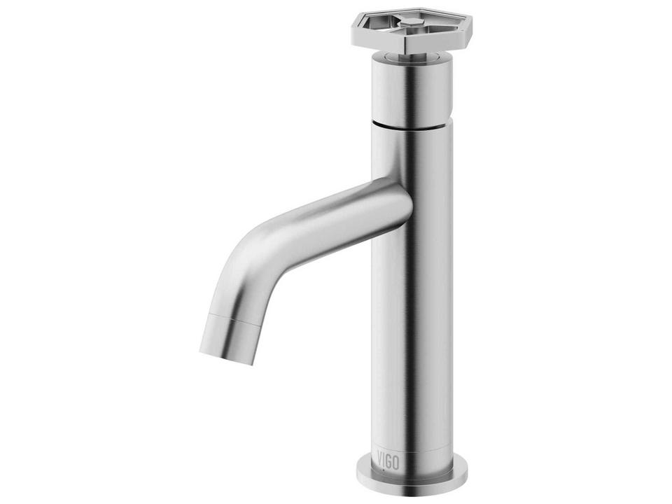 Ruxton Single Handle Bathroom Faucet in Solid Brass