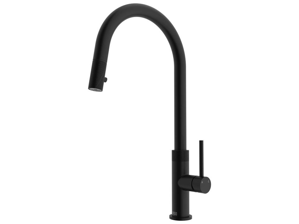 Bristol Pull-Down Kitchen Faucet in Solid Brass with 7-Layer Finish