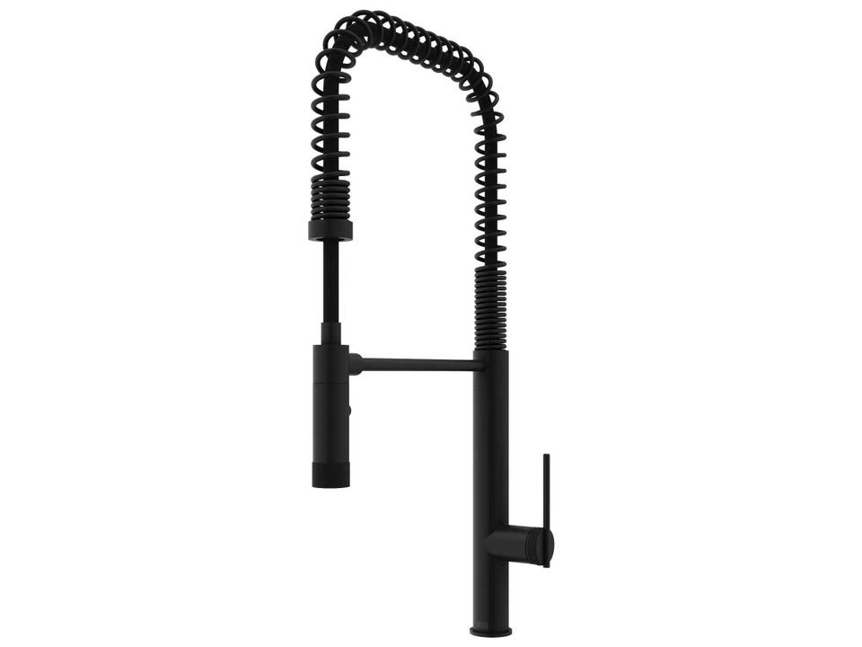 Sterling Single Handle Pull-Down Kitchen Faucet in Solid Brass
