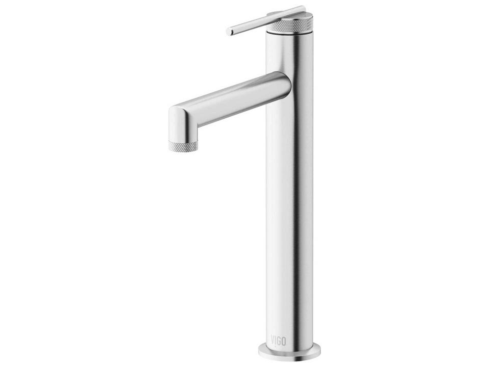 Sterling Single Handle Vessel Bathroom Faucet in Solid Brass