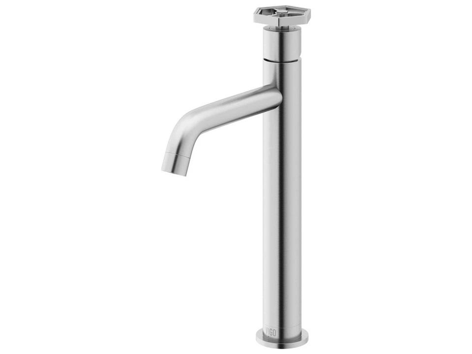 Ruxton Single Handle Vessel Bathroom Faucet in Solid Brass