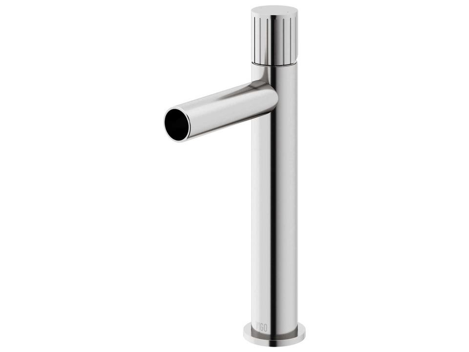 Ashford Single Hole Vessel Bathroom Faucet in Solid Brass