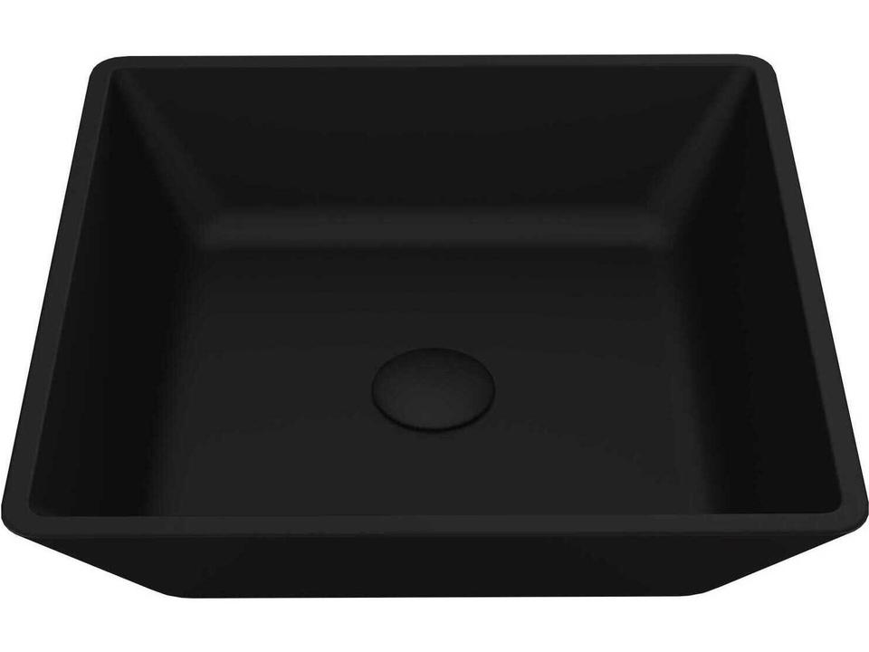 Roma Matte Shell 18" Rectangular Vessel Bathroom Sink