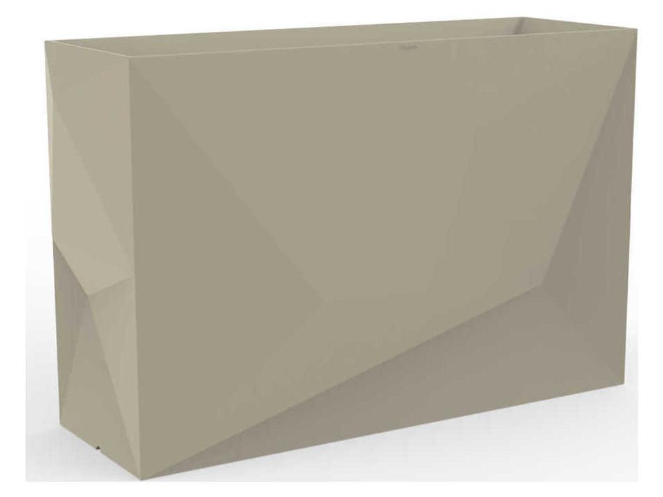 Faz Ecru Matte Planter