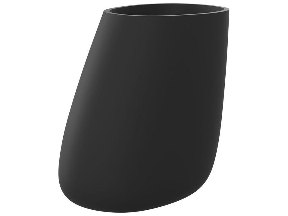 Vondom Stone 55-Inch Black Planter