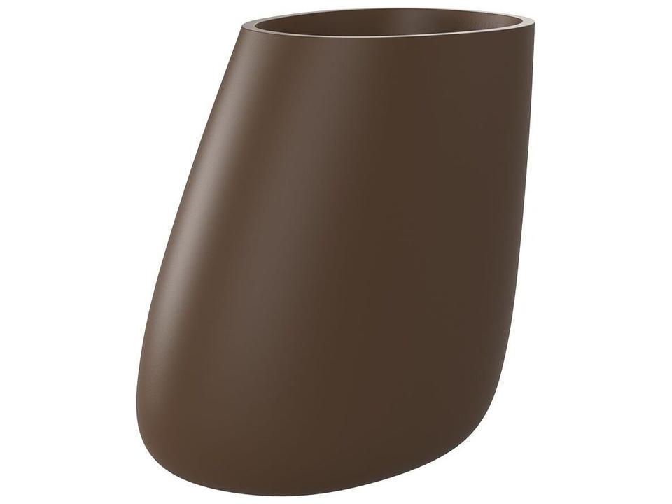 Vondom Stone Brown Planter by Stefano Giovannoni and Elisa Gargan