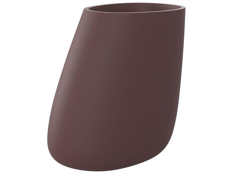 Vondom Stone 55-Inch Planter in Garnet
