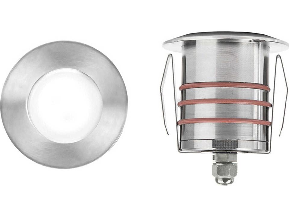 2-Inch LED Round Inground Indicator Light Stainless Steel