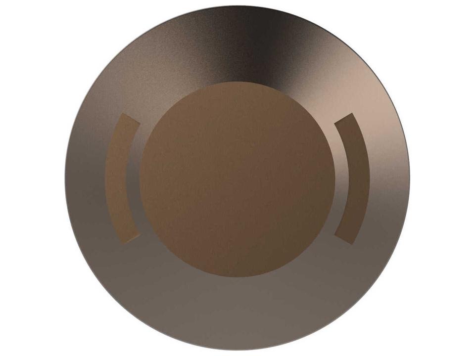 Round Surface Mount Bi-Directional LED Light in 316 Marine Grade Stainless Steel